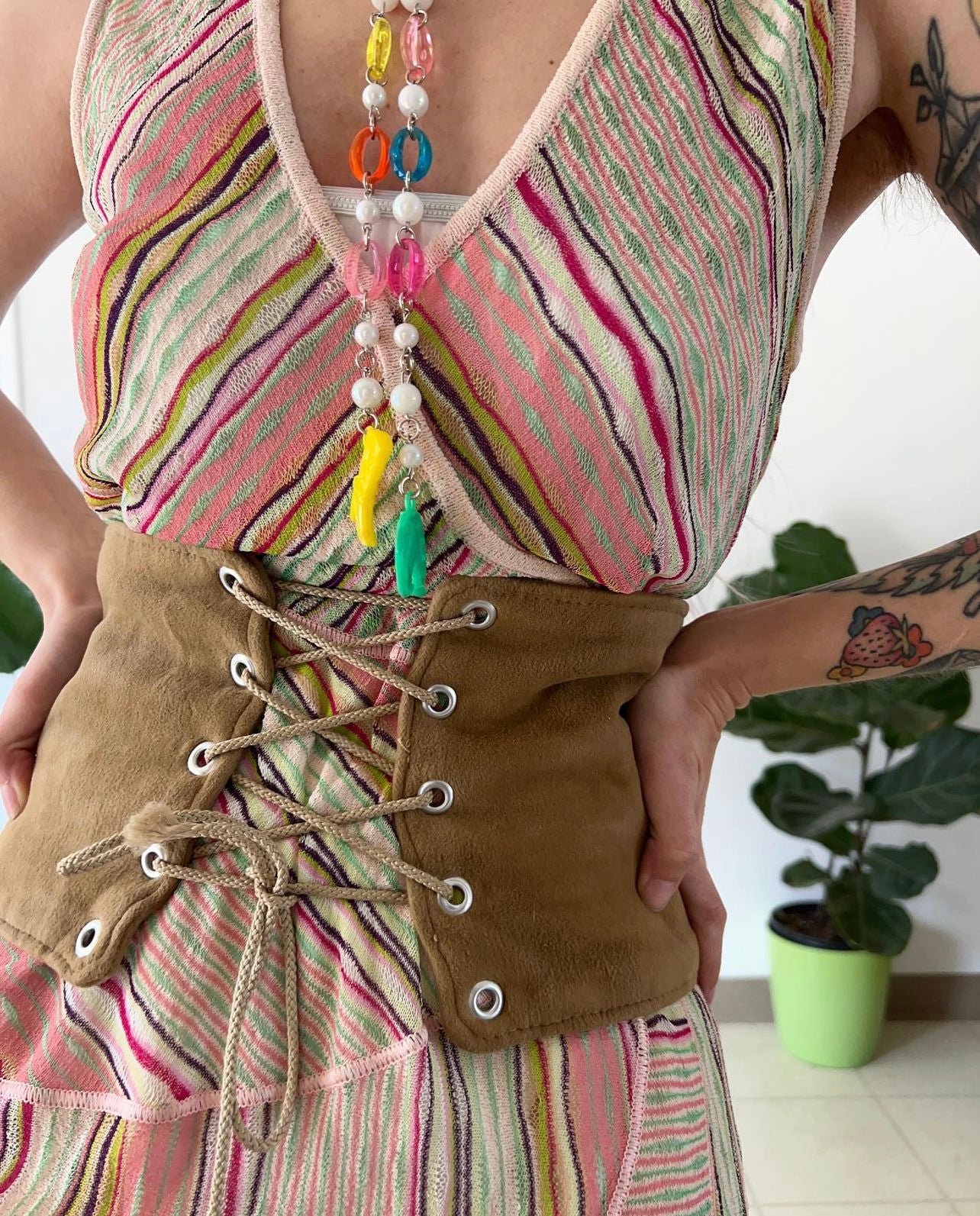 90s Missoni Kaleidoscope Midi - S/M