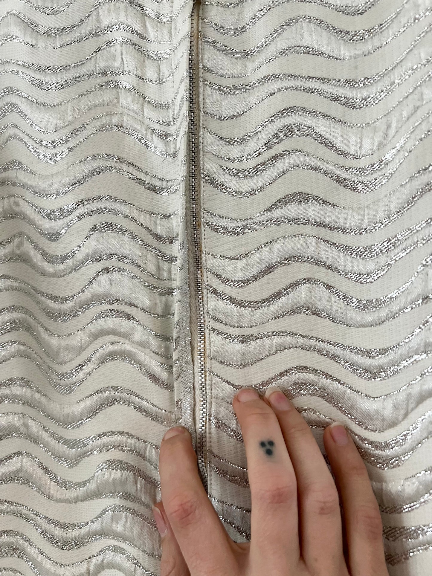 60s Optical Space Age Micro Mini - XS/S