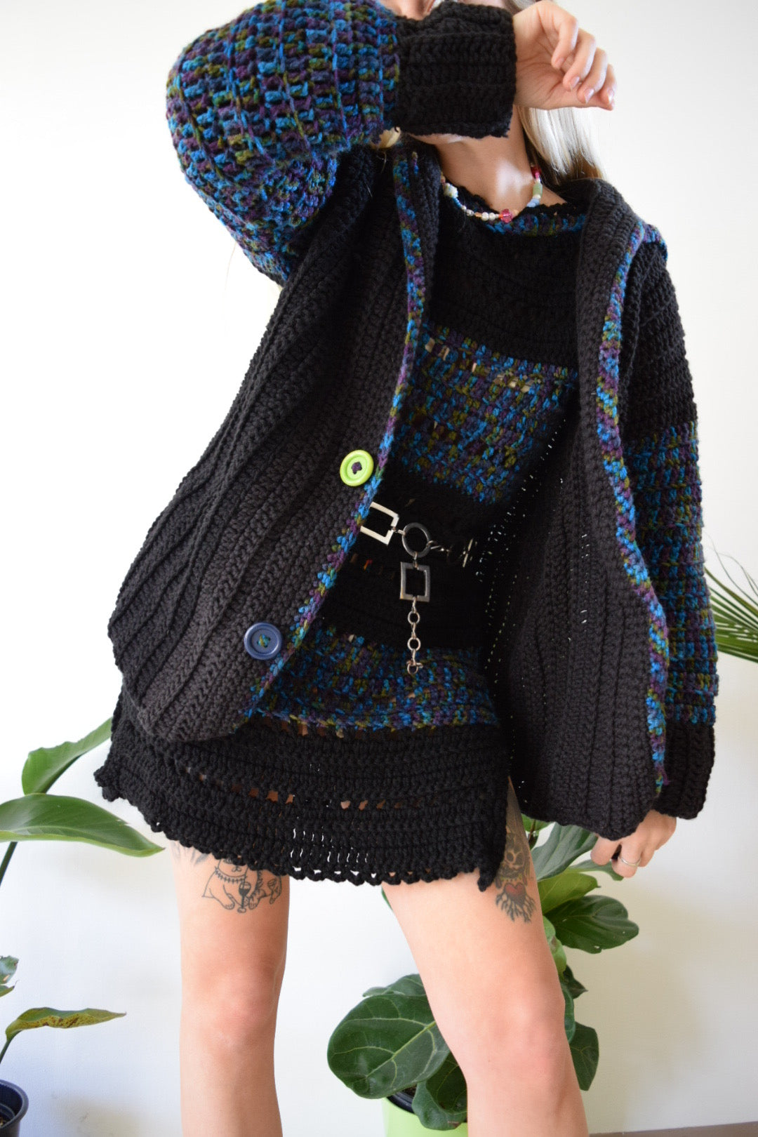 70s Knit Set - Small