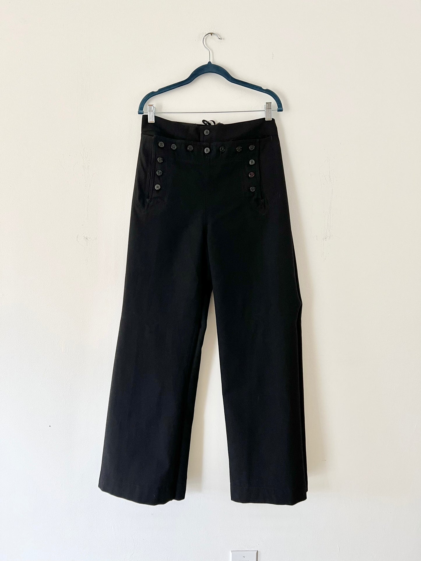 1981 Wool Sailor Pants - 30” waist