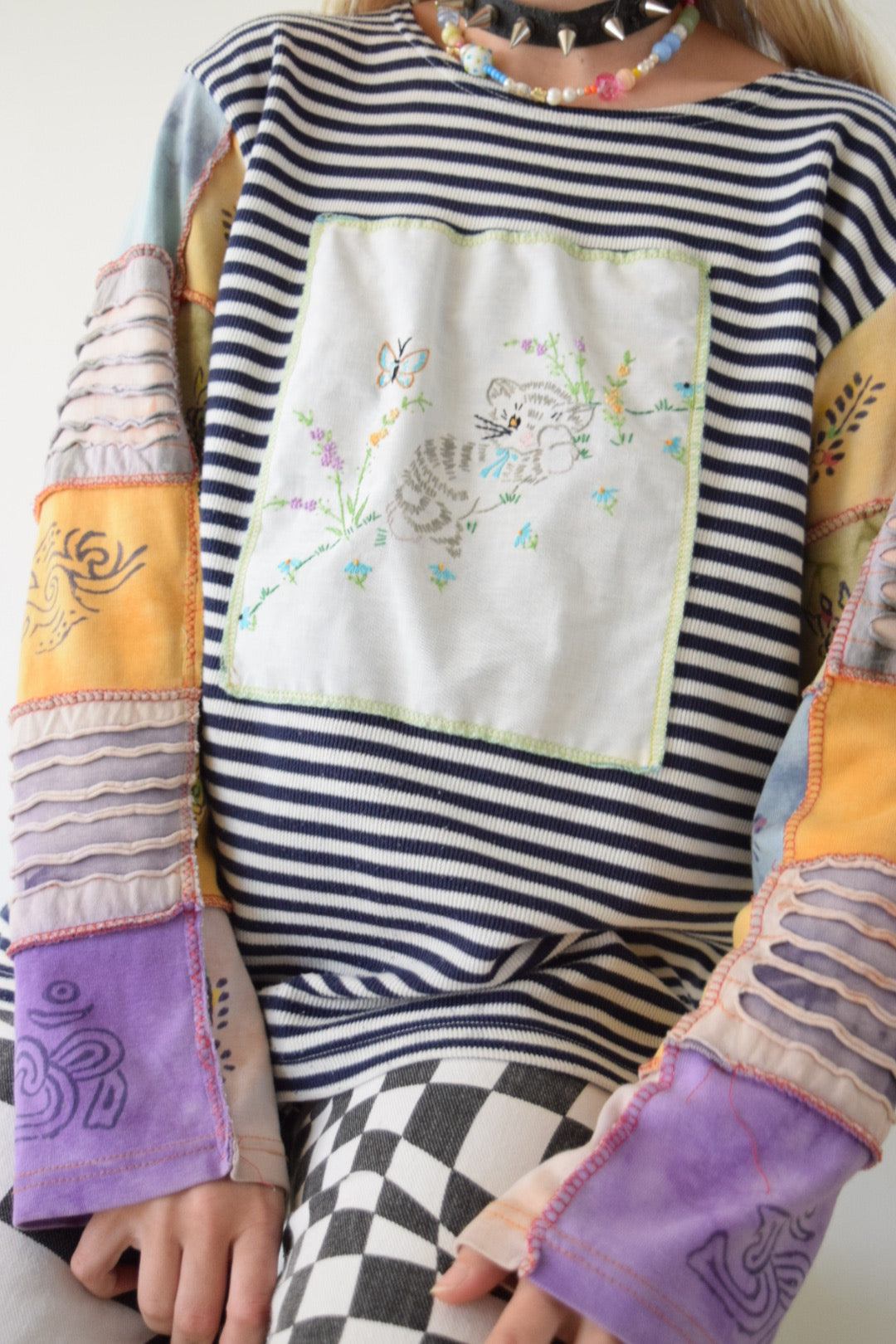 Handmade Patchwork Shirt - Large