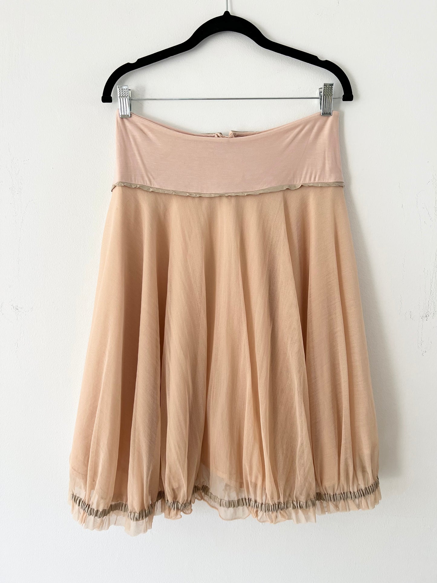Y2K Designer Ballet Fairy Core Corset Skirt - M