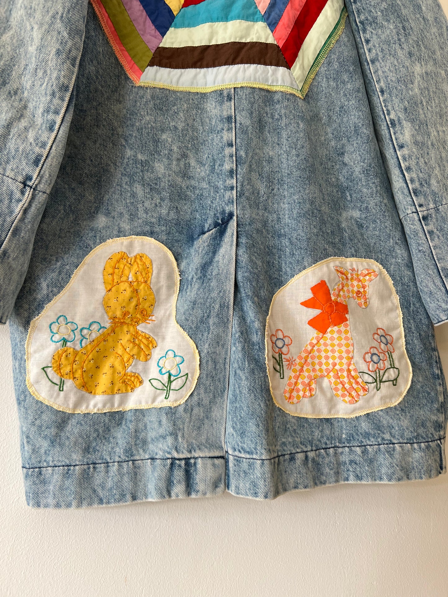 Baby Animal Denim Duster
