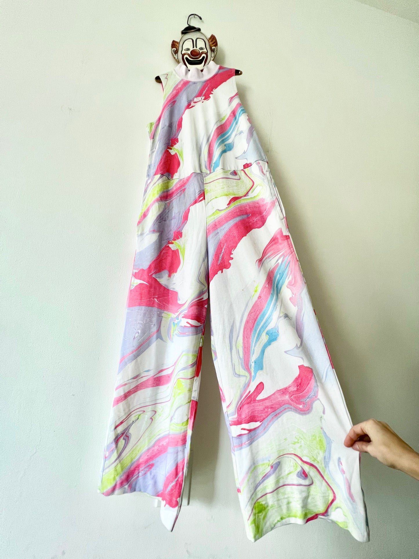 Pastel Oil Spill NIKE Jumpsuit