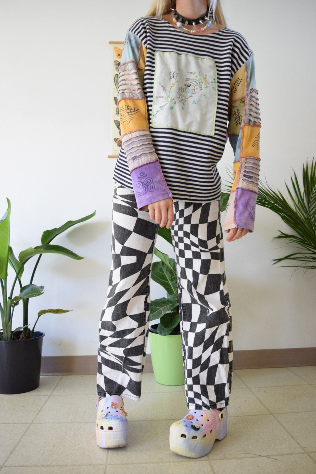 Handmade Patchwork Shirt - Large