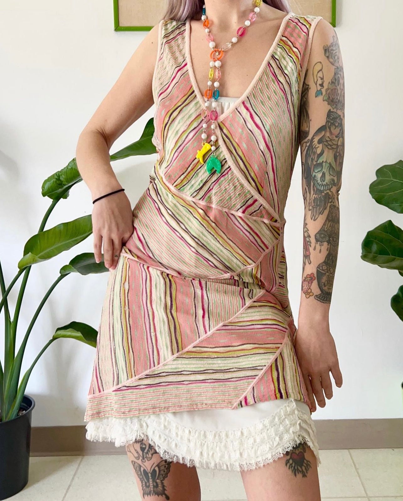 90s Missoni Kaleidoscope Midi - S/M