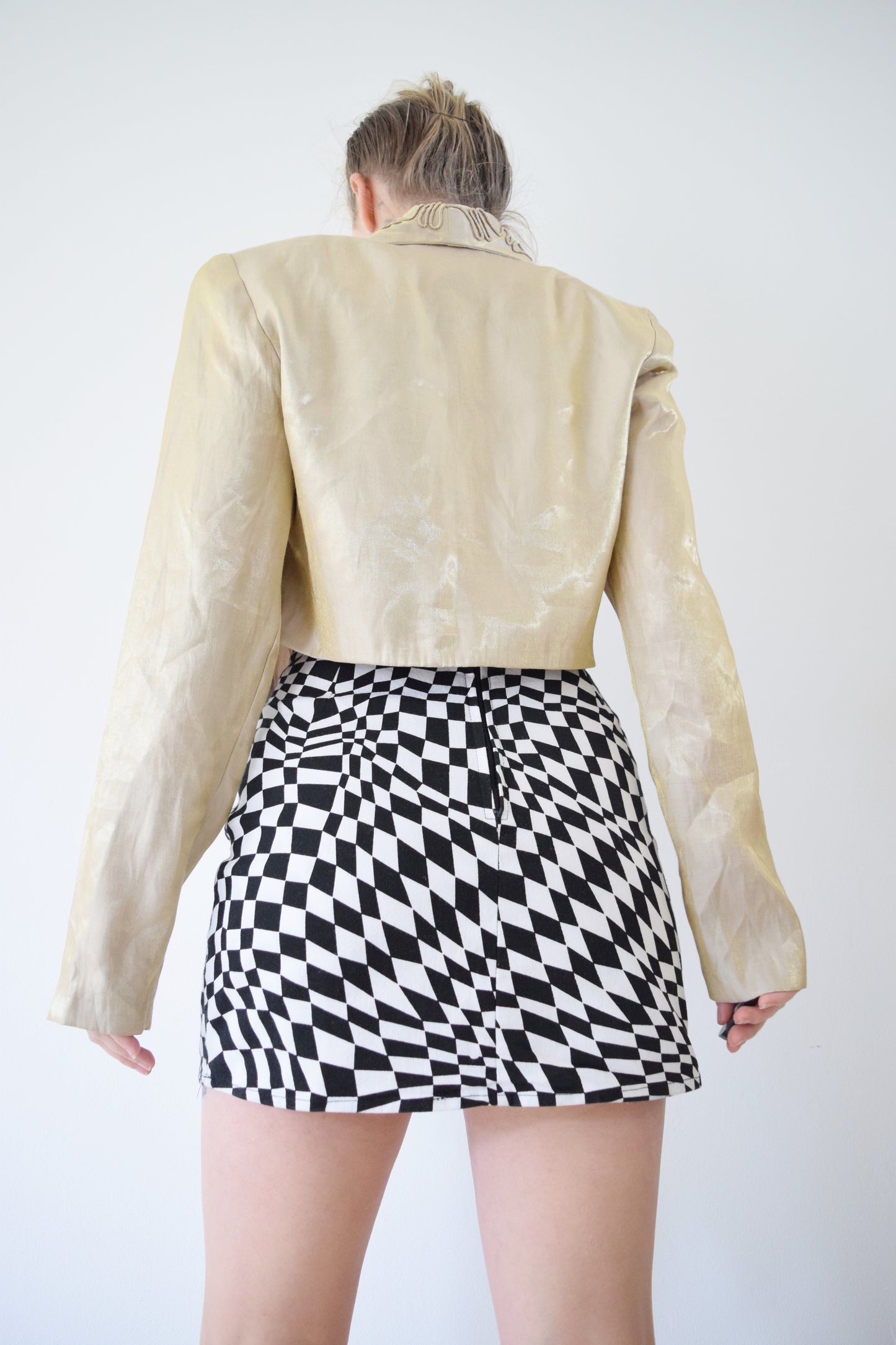 90s IRIDESCENT BLAZER - S/M