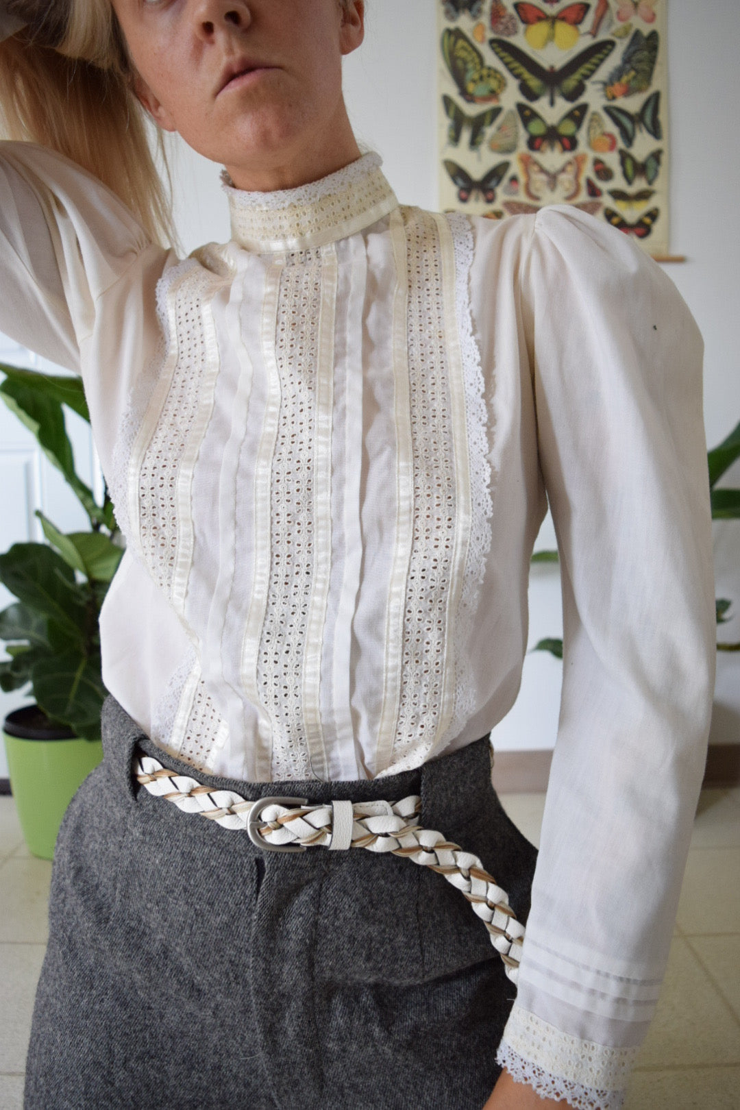 70s Gunne Sax Blouse - S/M
