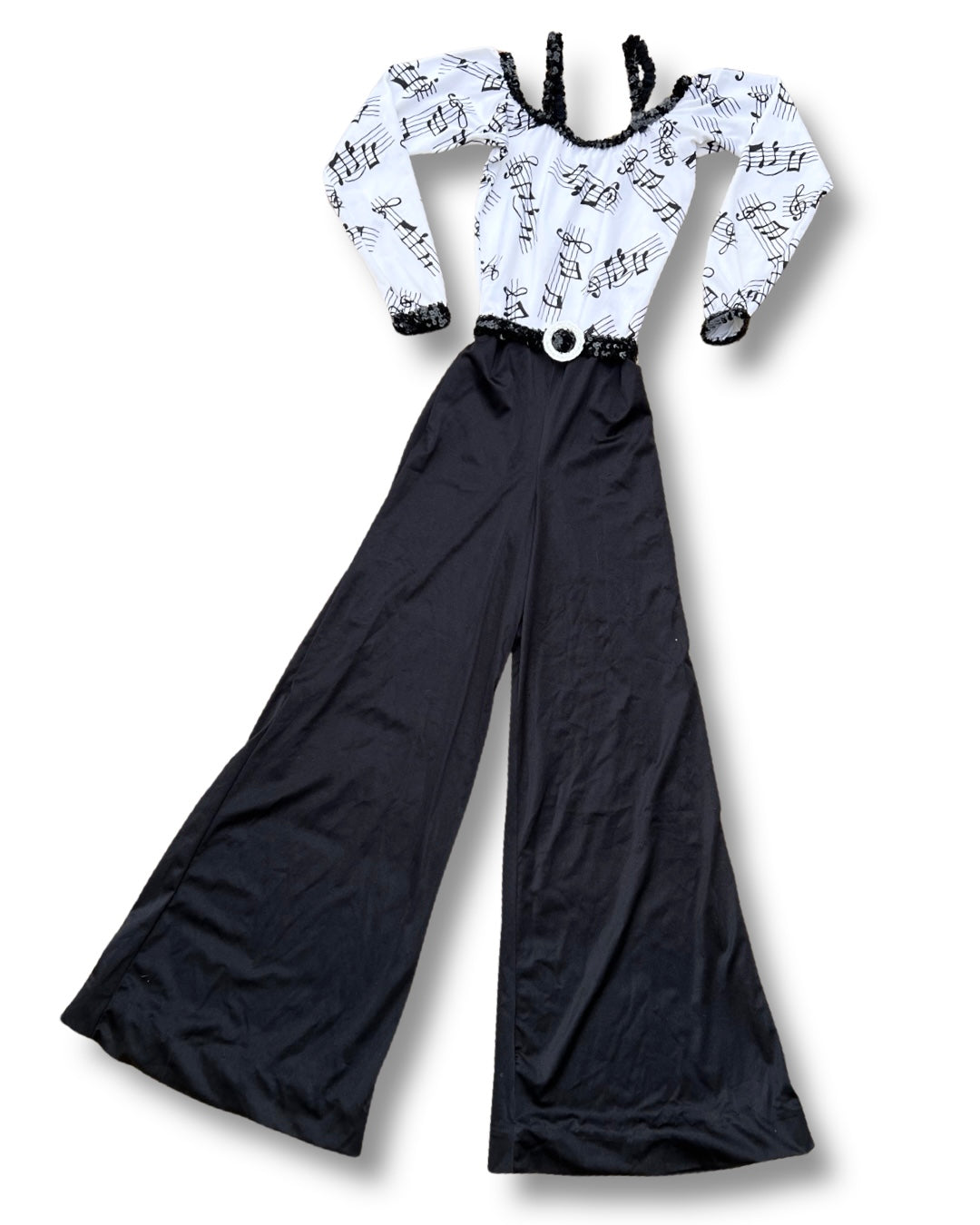90s Musical Note Novelty Jumpsuit - XS