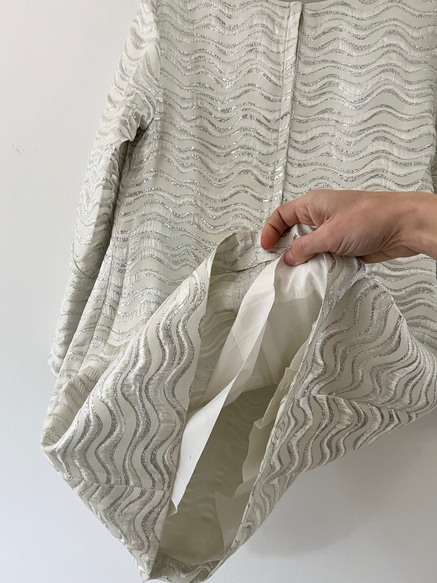 60s Optical Space Age Micro Mini - XS/S