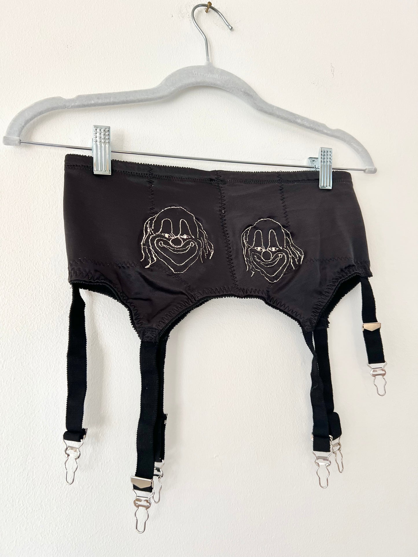 Embroidered Clown Garter
