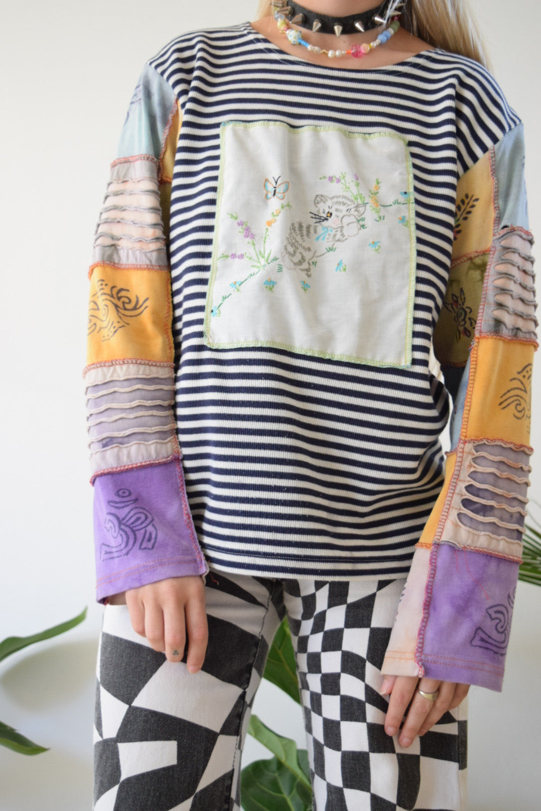 Handmade Patchwork Shirt - Large