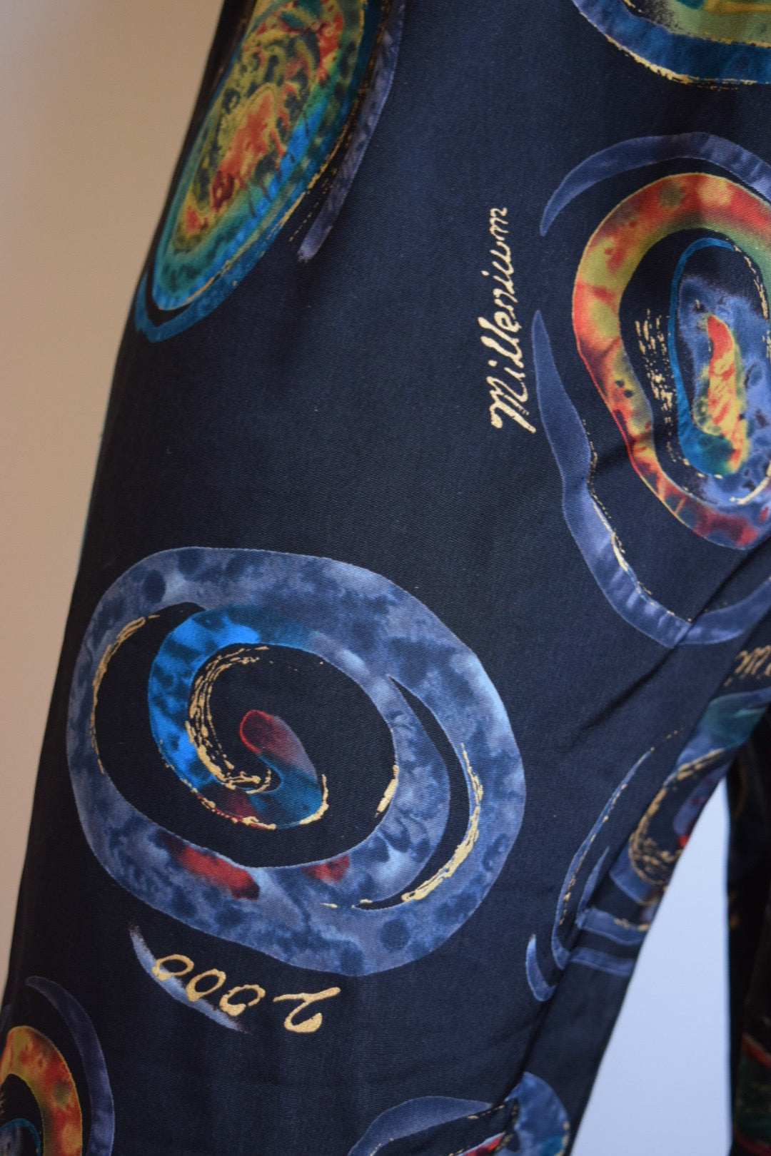 Y2K 'MILLENNIUM' SILK TROUSERS -