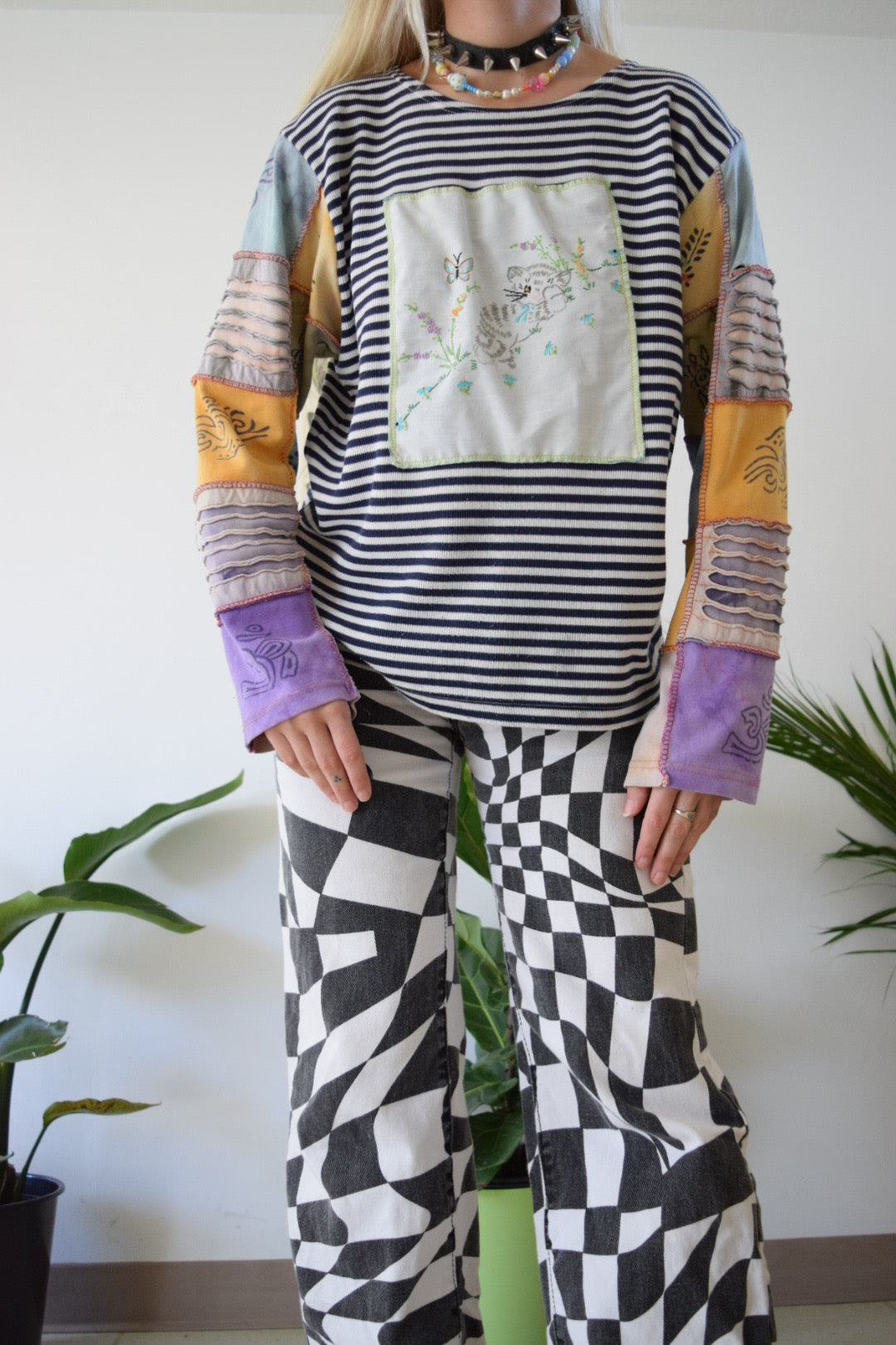 Handmade Patchwork Shirt - Large
