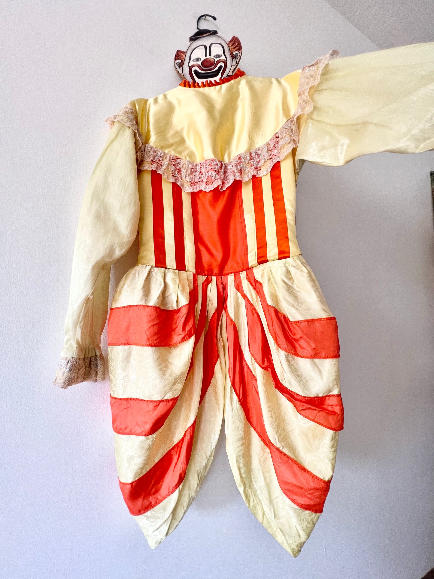 Vtg Handmade Jester Bouffant Piece
