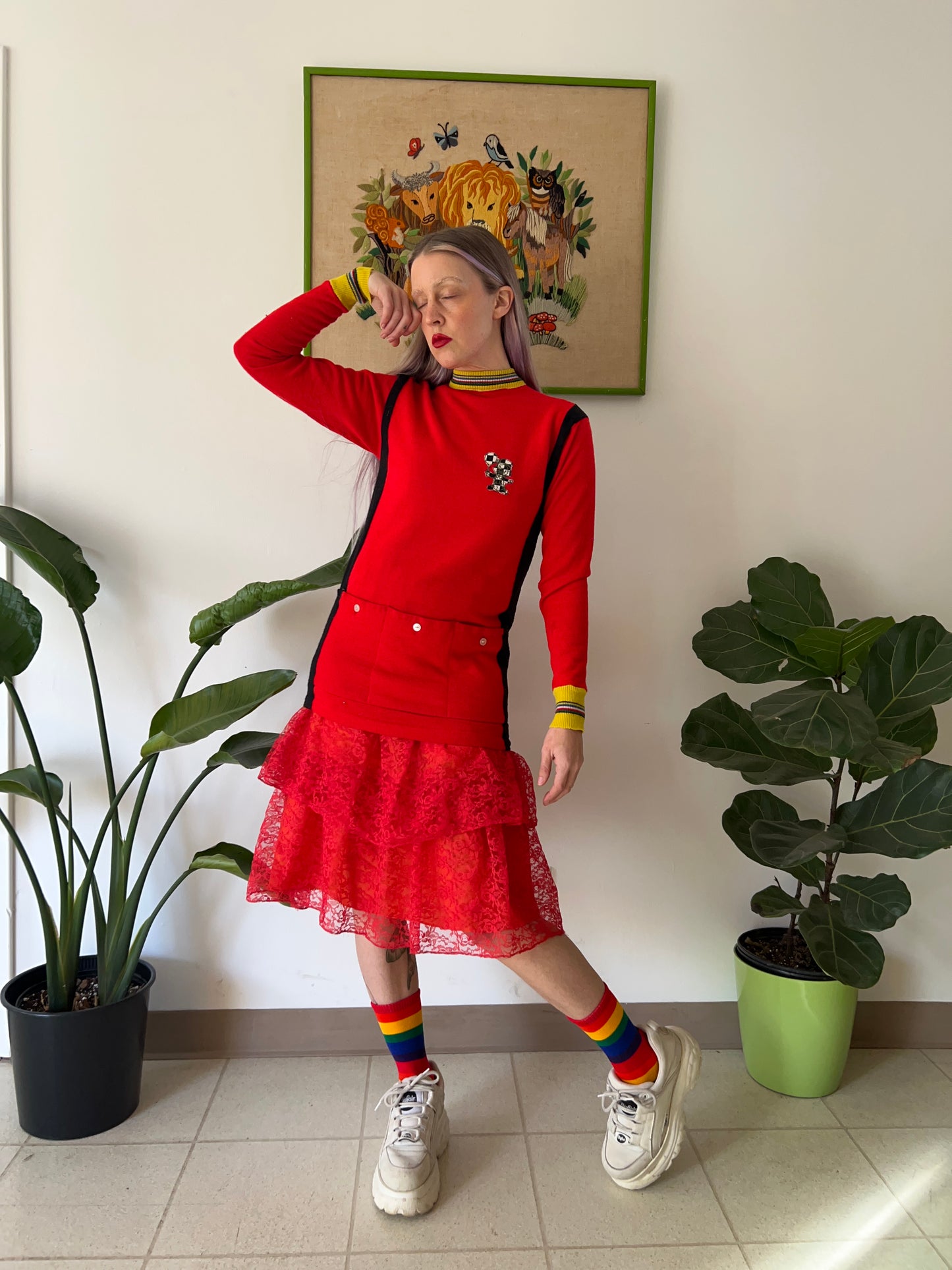 Reworked Primary Clown Tunic XS/S