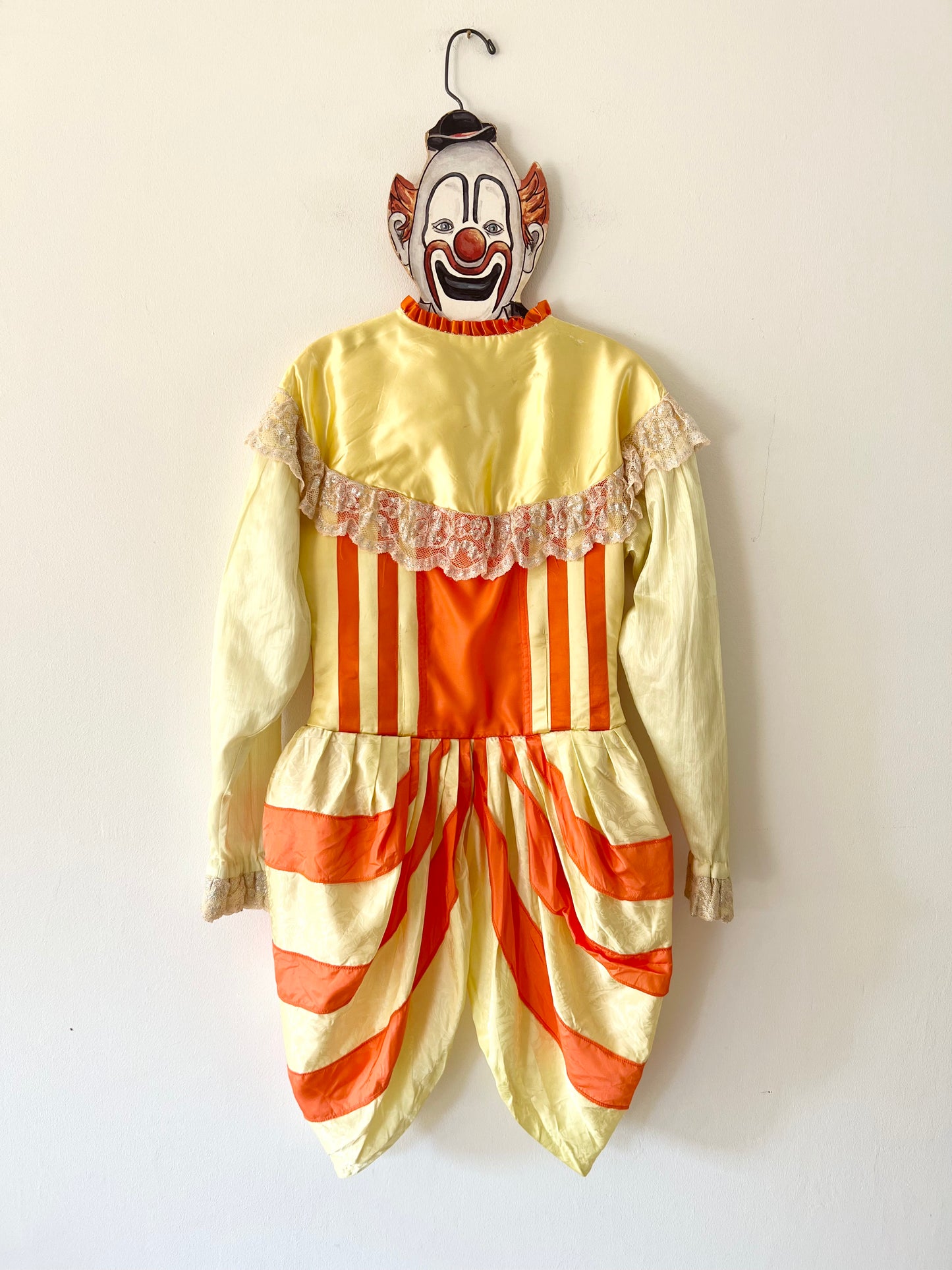 Vtg Handmade Jester Bouffant Piece