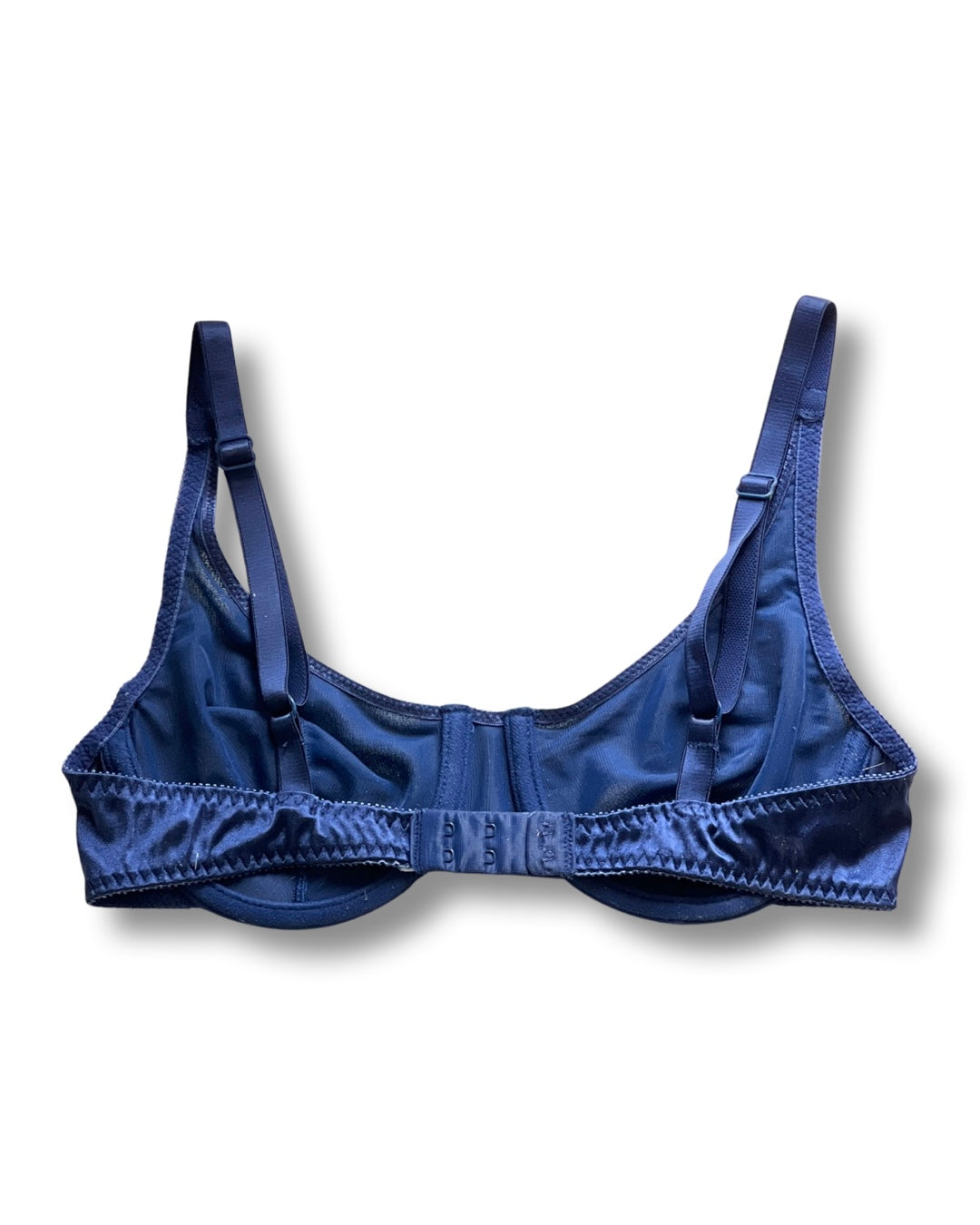 90s Iridescent Blue Bra