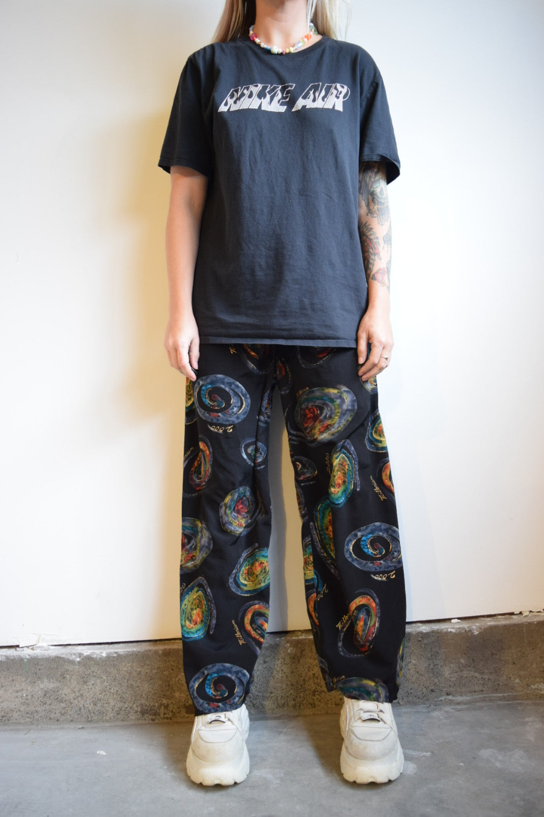 Y2K 'MILLENNIUM' SILK TROUSERS -