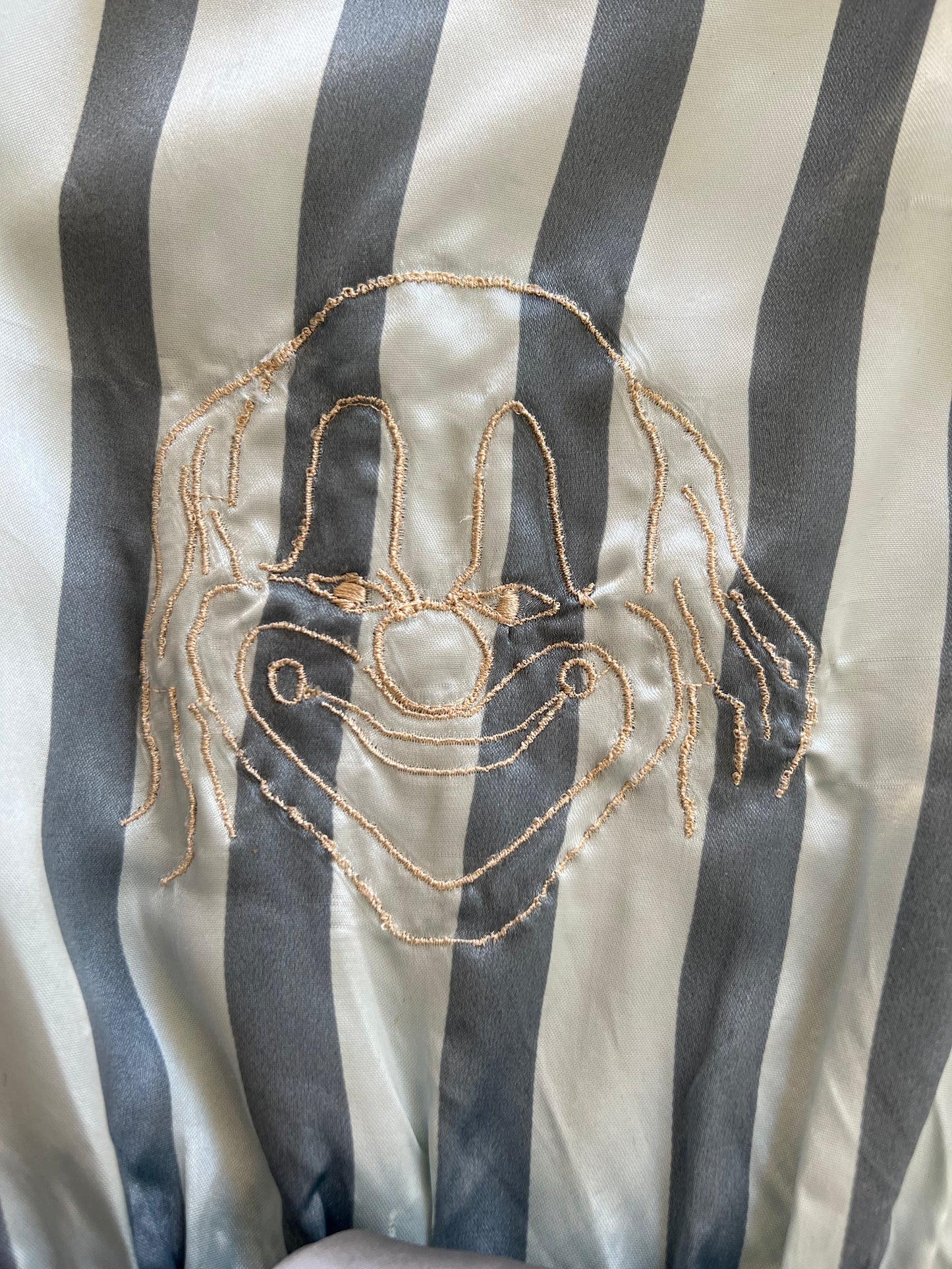 Embroidered Clown Midi