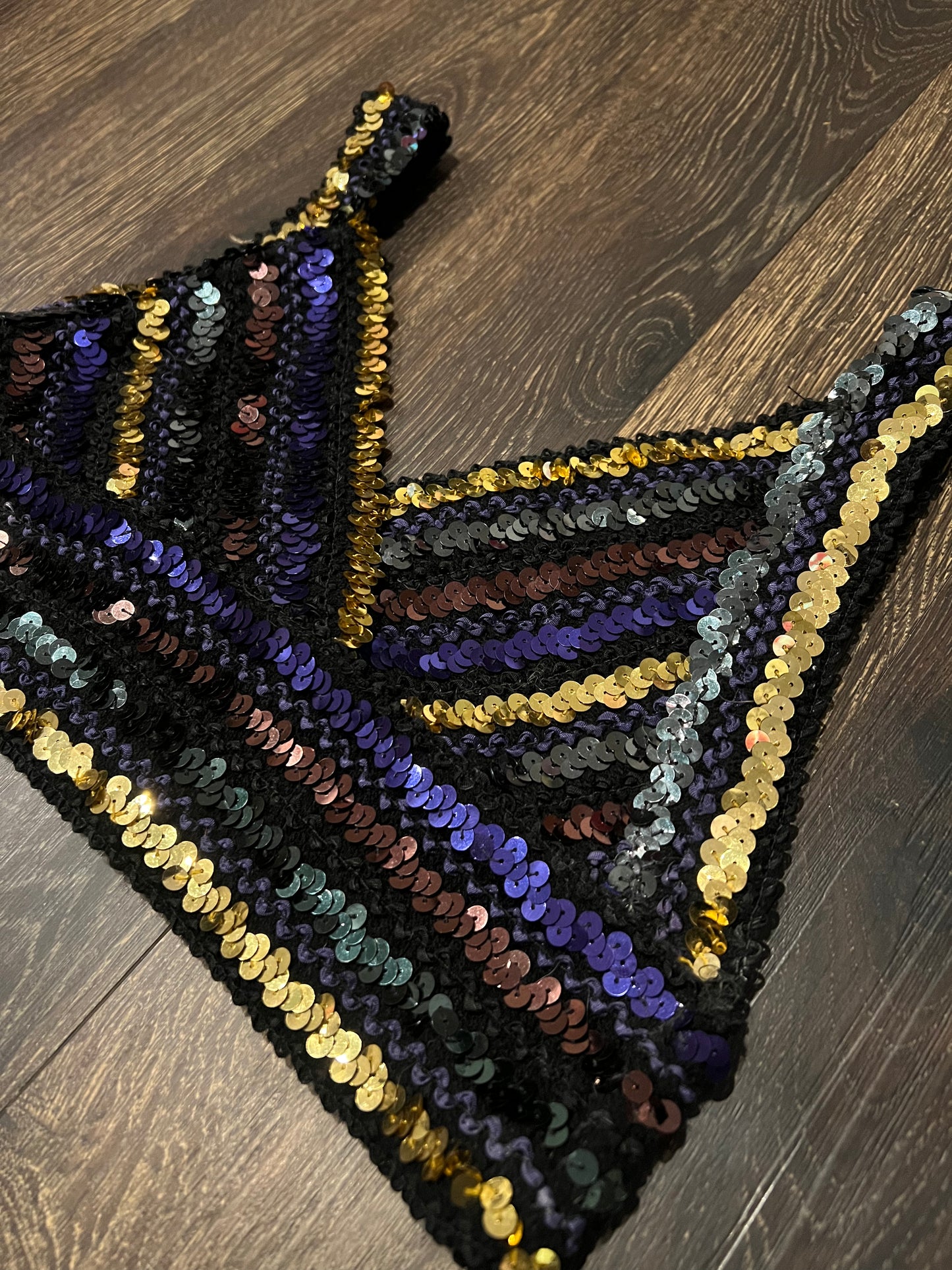 70s sequin bralette