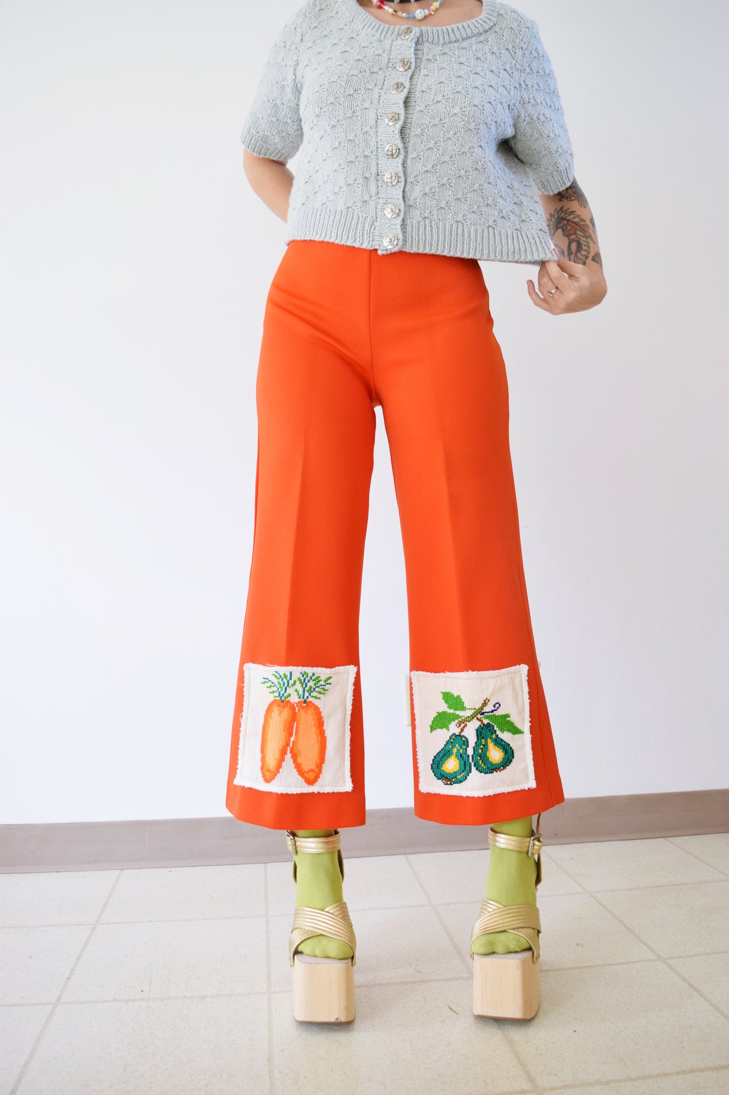 UPCYCLED 60S TROUSERS - 31/32" wiast