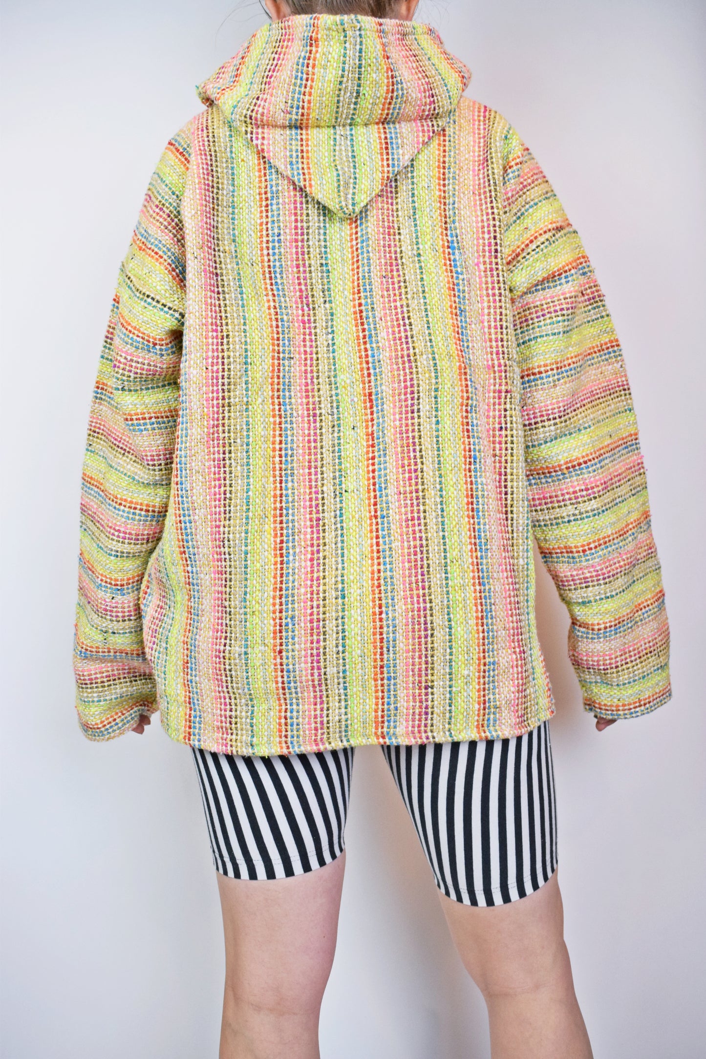 70S RAINBOW BRIGHT BAJA HOODIE - LARGE