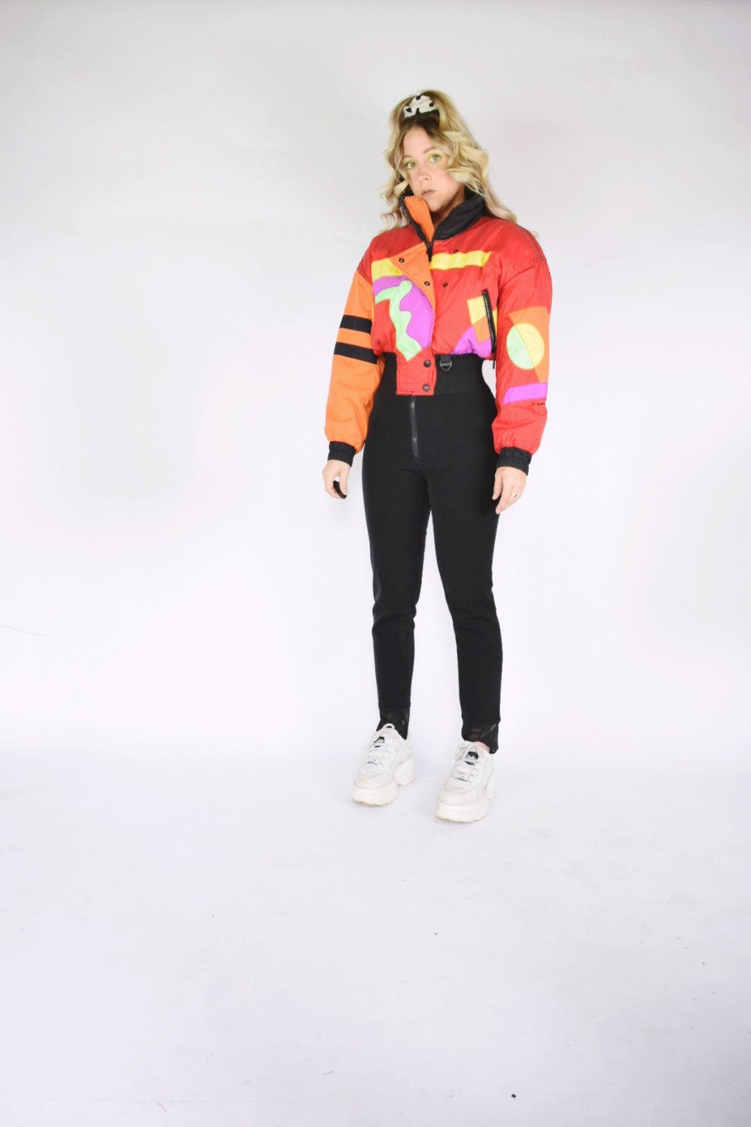 80s TYROLIA SKI SUIT - SMALL