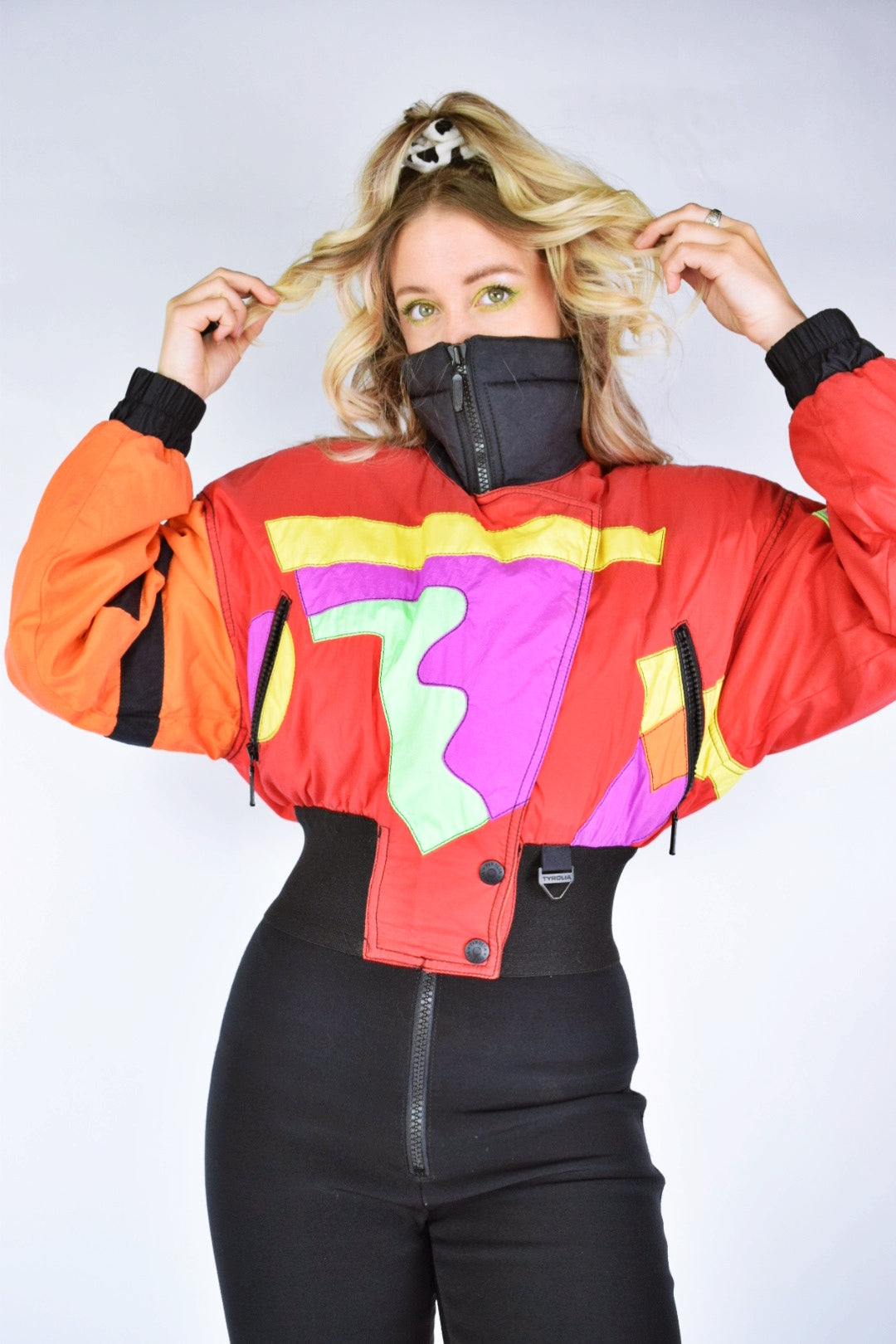 80s TYROLIA SKI SUIT - SMALL