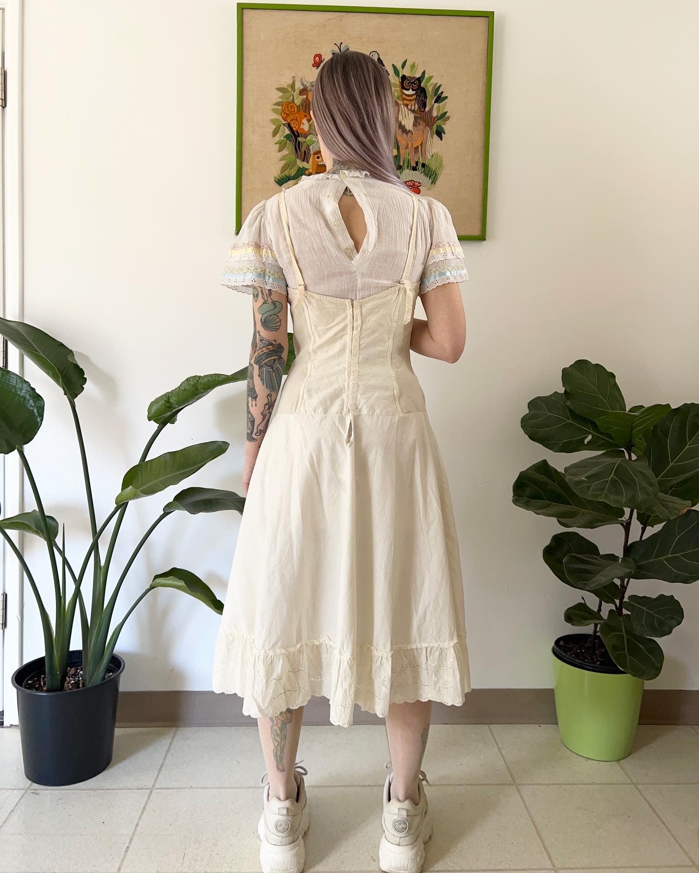 victorian slip dress Victorian Coquette Slip Dress – Owlephant Vintage