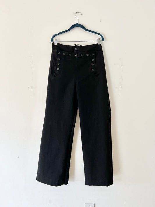 1981 Wool Sailor Pants - 30” waist