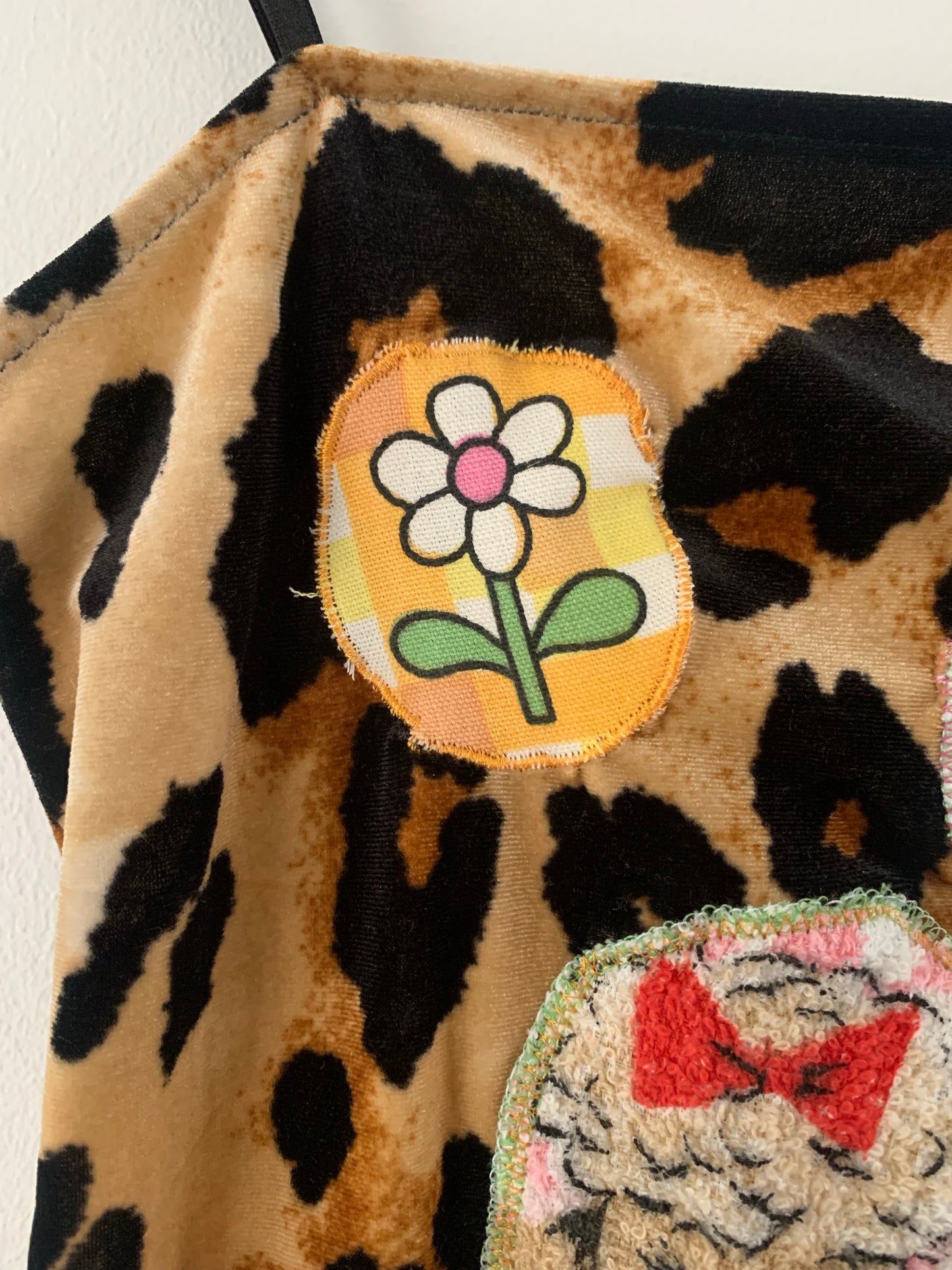 FUZZY LEOPARD PATCH MINI - SMALL