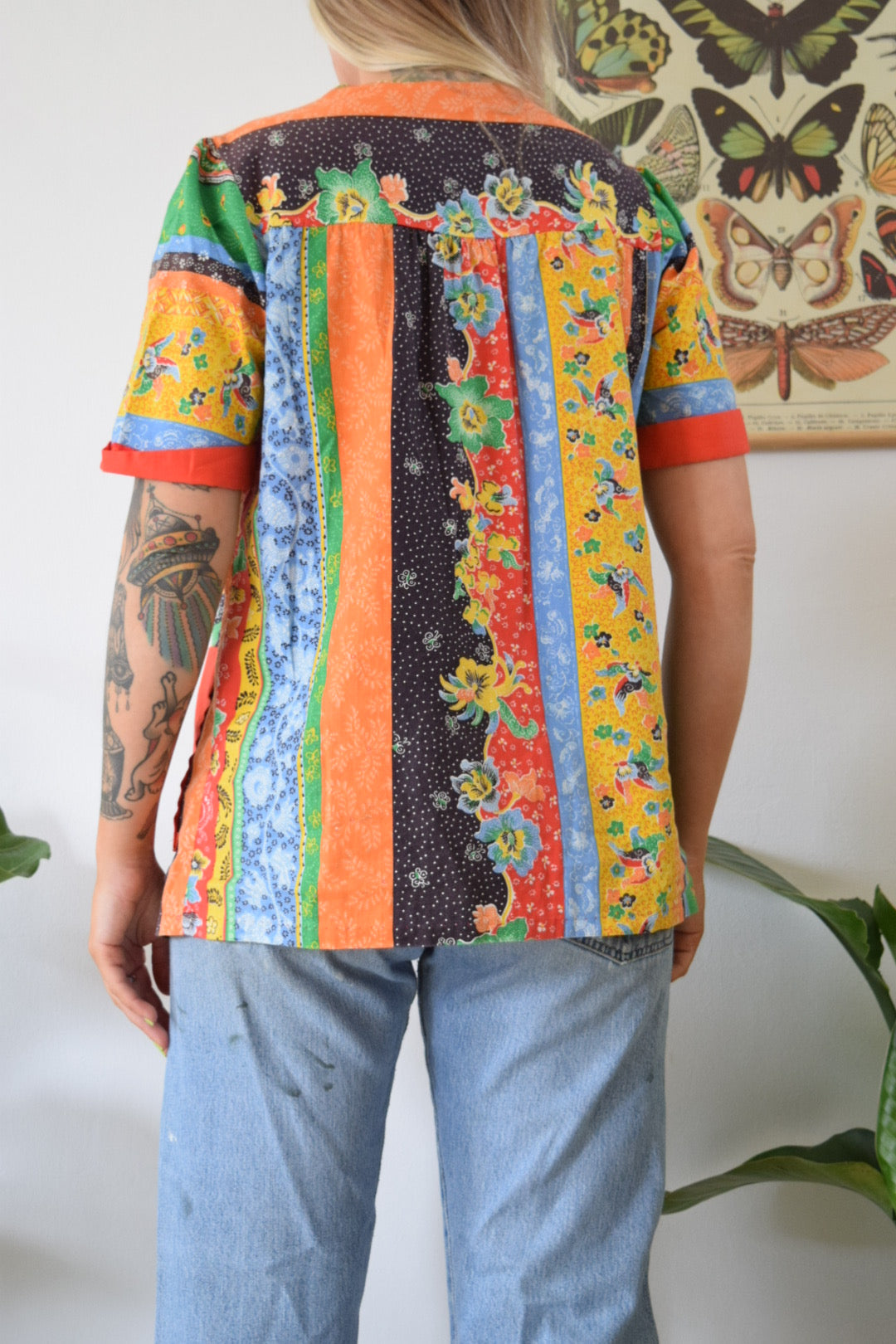 60s Primary Color House Shirt - S/M