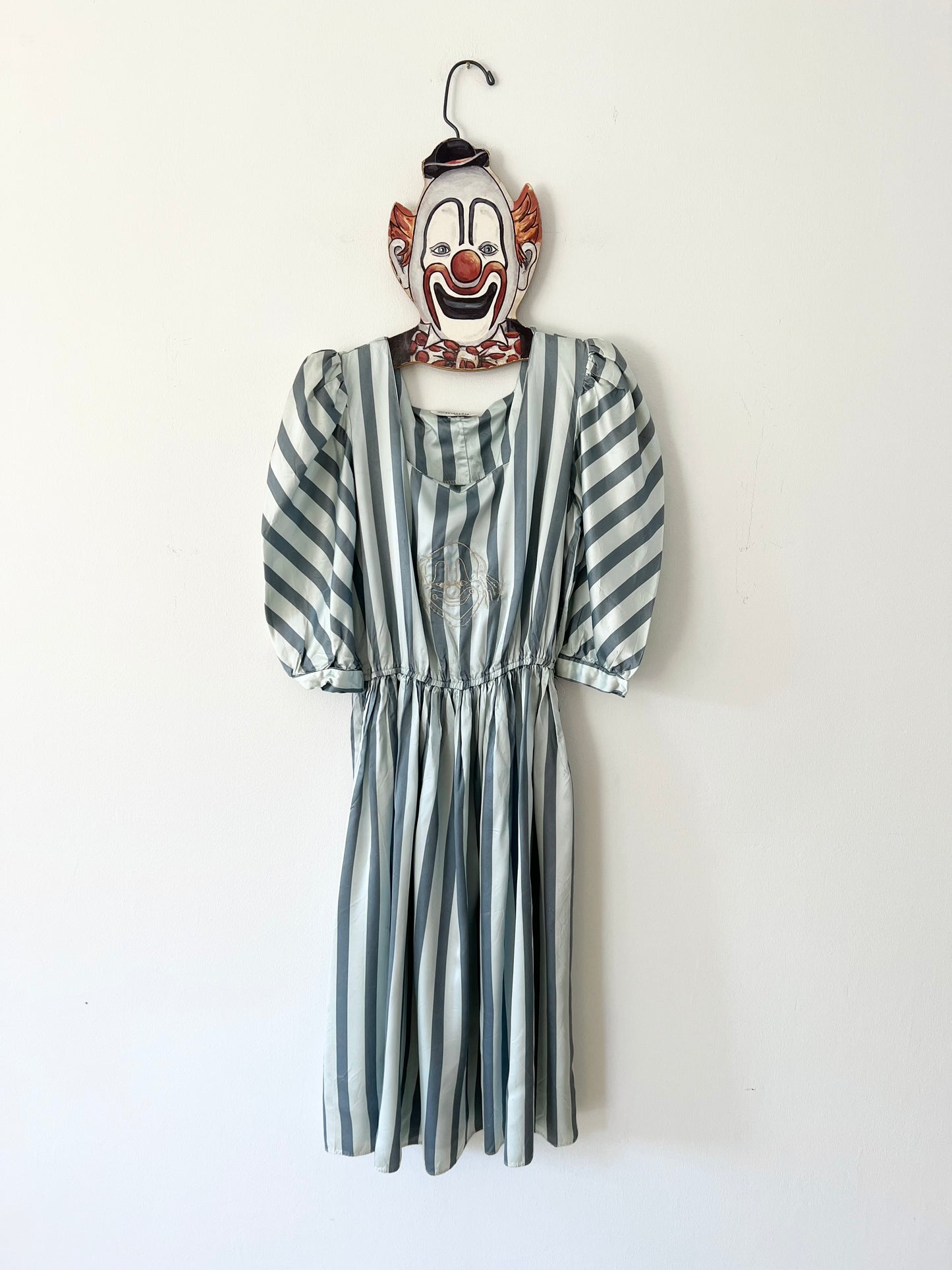Embroidered Clown Midi