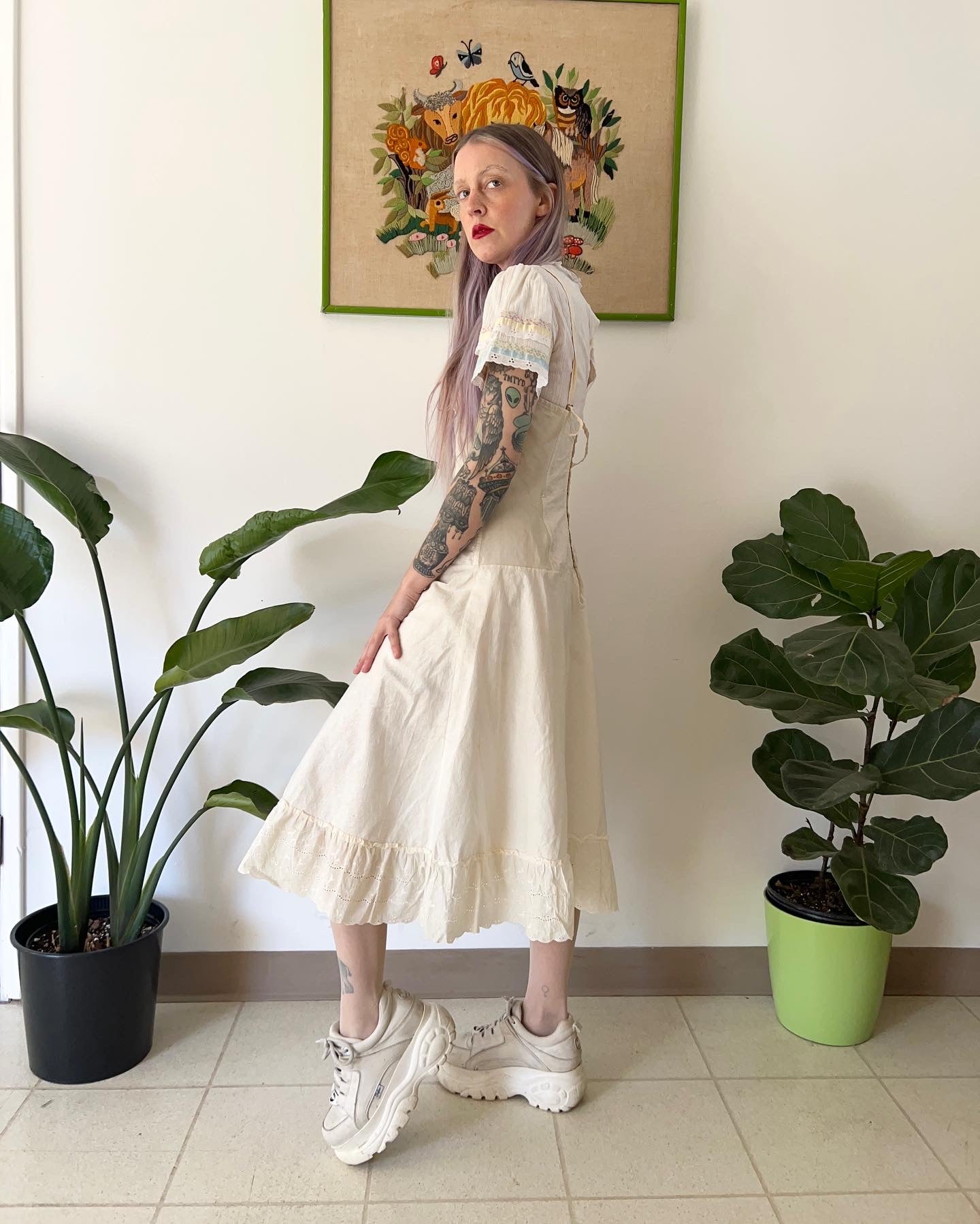 Victorian Coquette Slip Dress – Owlephant Vintage Victorian Coquette Slip Dress – Owlephant Vintage
